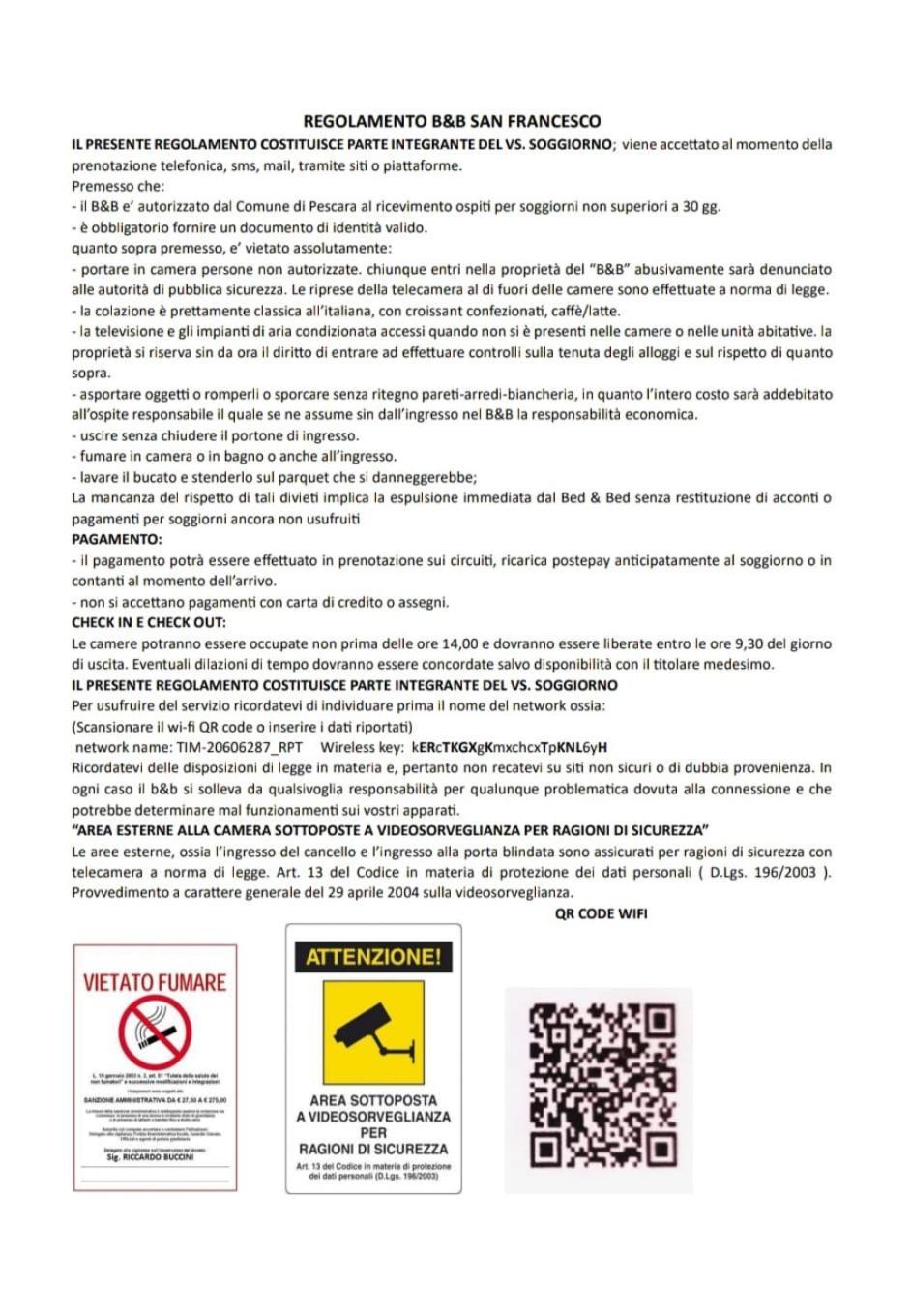 B&B San Francesco Pescara Centro Εξωτερικό φωτογραφία